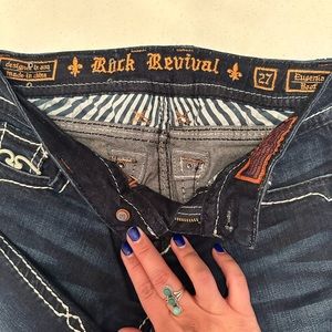 Rock revival jeans, like new.